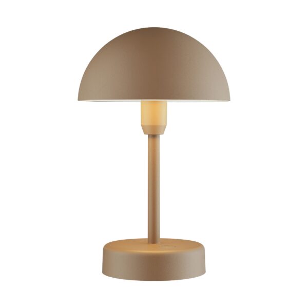 Lampa przenośna skandynawska Nordlux ELLEN TO-GO — brązowa, LED, 2418015018