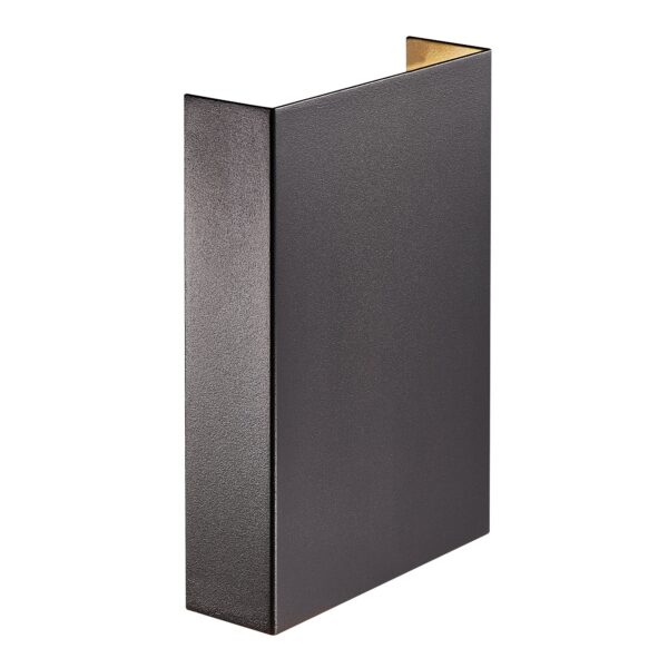Kinkiet zewnętrzny minimalistyczny Nordlux FOLD 15 — czarny, LED, 2518041203