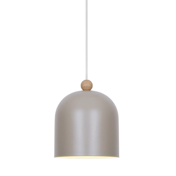 Lampa wisząca skandynawska Nordlux GASTON — jasnobrązowa, E27, 2412653018