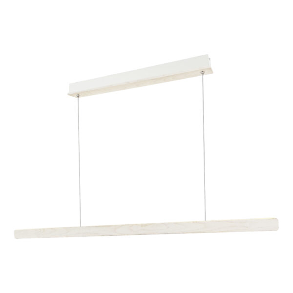 Lampa wisząca skandynawska Nordlux ILGAS — biała, LED, 2412053001