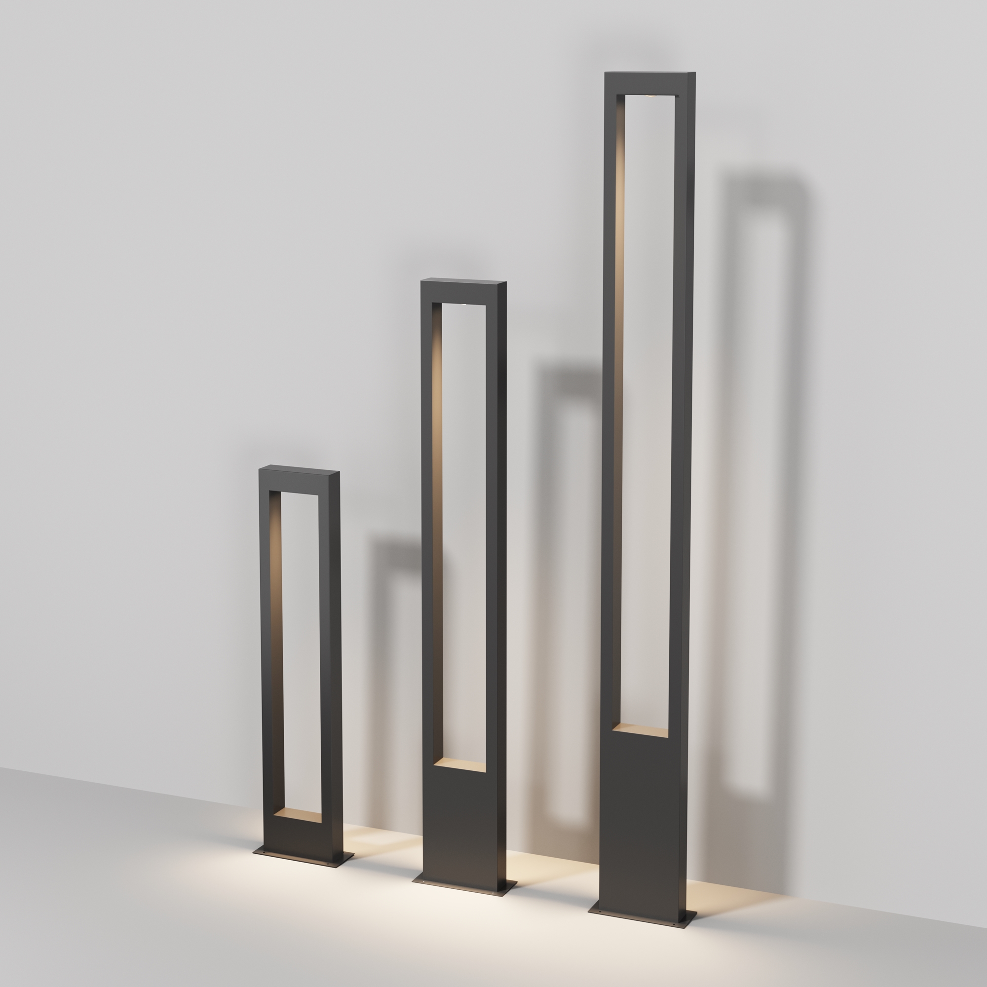 Lampa ogrodowa stojąca BONN O425FL-L10GF, grafitowa, LED 10 W 3000 K IP65 – Maytoni - obrazek 4