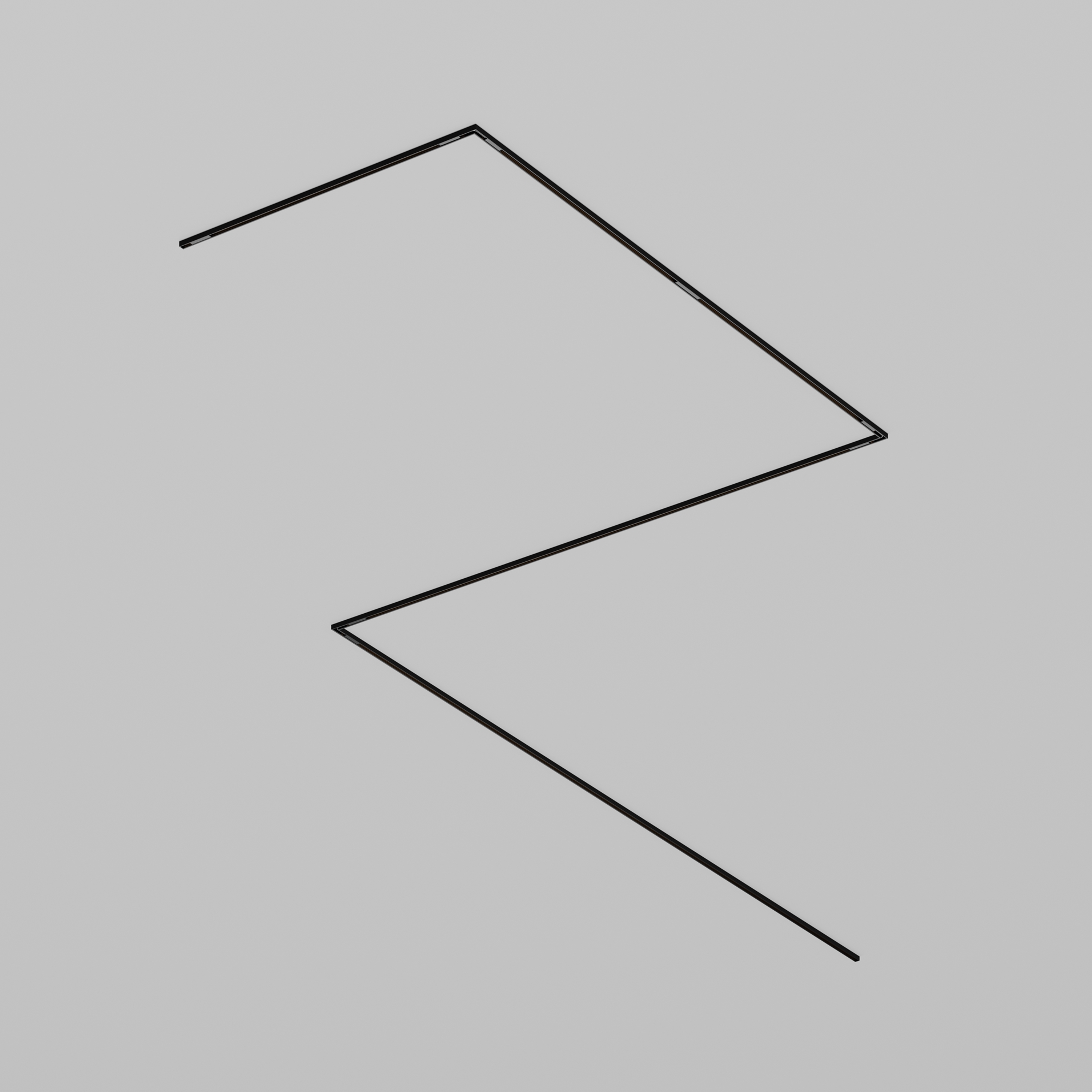 Szyna magnetyczna natynkowa/zwieszana TENITY TRX239-412B, czarna, 200 cm – Maytoni - obrazek 4