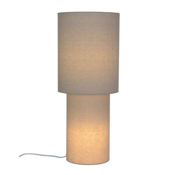 Lampa podłogowa minimalistyczna Nordlux IZARA 60 — beżowa, E27, 2612904009