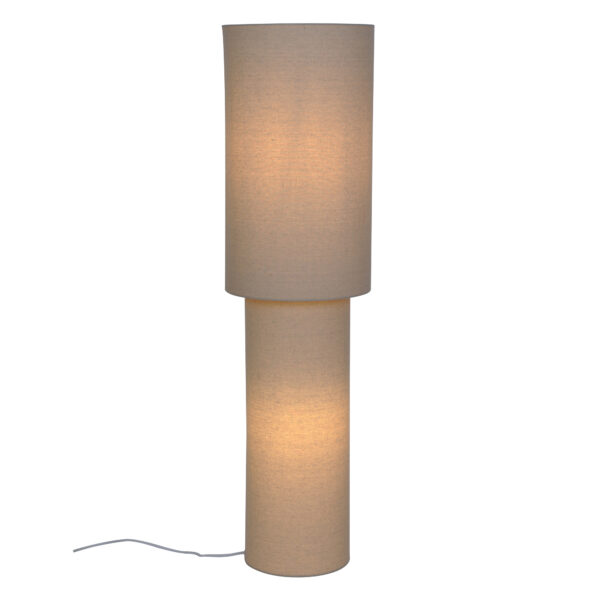 Lampa podłogowa minimalistyczna Nordlux IZARA 110 — beżowa, E27, 2612924009