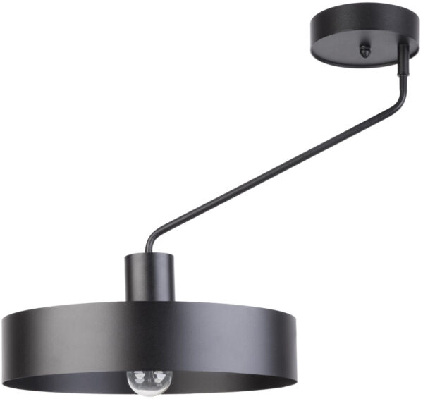 Plafon loftowy JUMBO 1 czarny, 1 × E27 – Sigma Lighting 31529