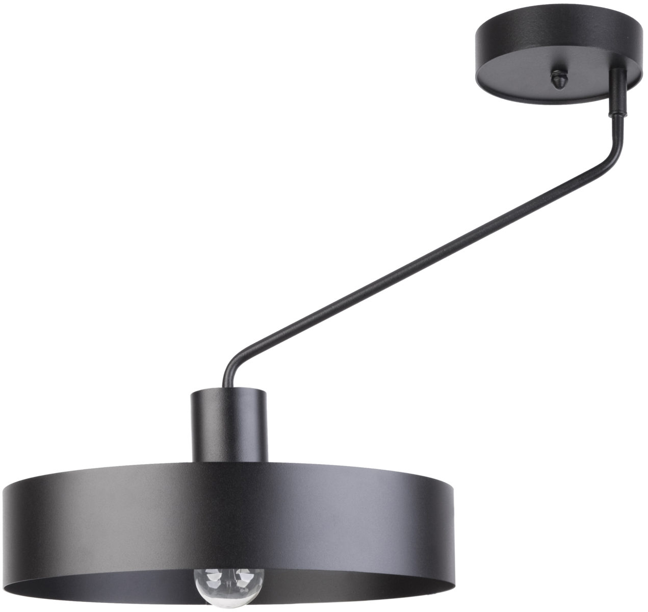Plafon loftowy JUMBO 1 czarny, 1 × E27 – Sigma Lighting 31529