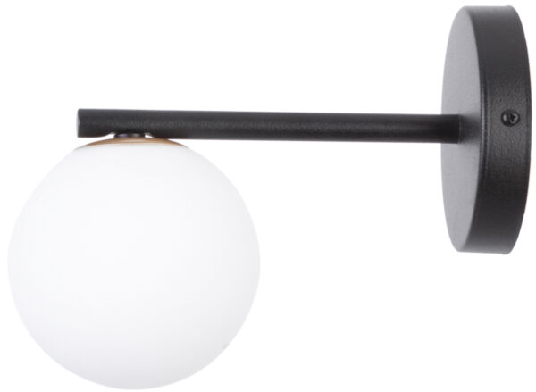 Kinkiet klasyczny GAMA czarny, 1 × G9 – Sigma Lighting 33194