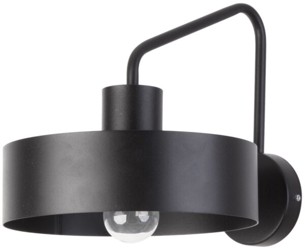 Kinkiet loftowy JUMBO czarny, 1 × E27 – Sigma Lighting 31535