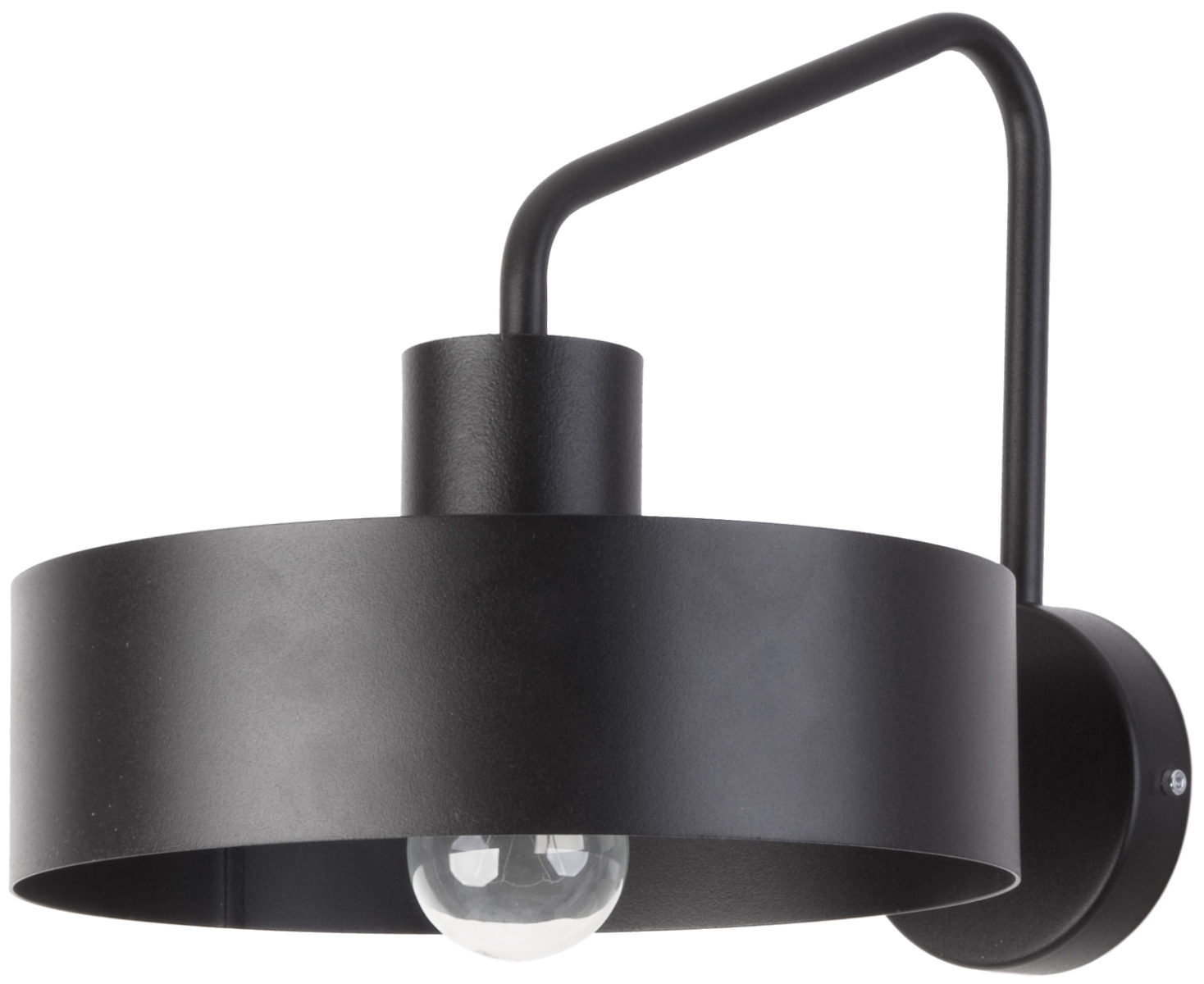 Kinkiet loftowy JUMBO czarny, 1 × E27 – Sigma Lighting 31535