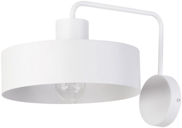 Kinkiet klasyczny VASCO biały, 1 × E27 – Sigma Lighting 31556