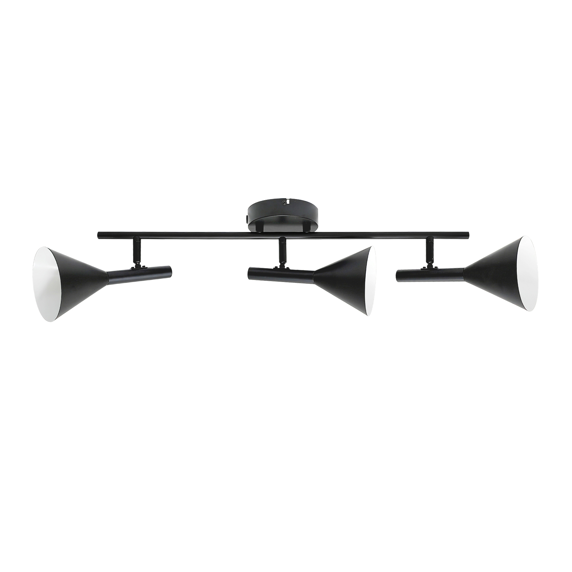 Spot sufitowy minimalistyczny Nordlux KELVIS 3-SPOT — czarny, GU10, 2612706003 - obrazek 2