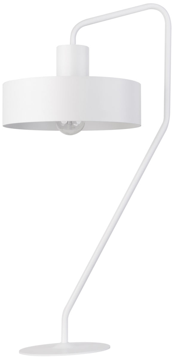 Lampa stołowa loftowa JUMBO biały, 1 × E27 – Sigma Lighting 50109