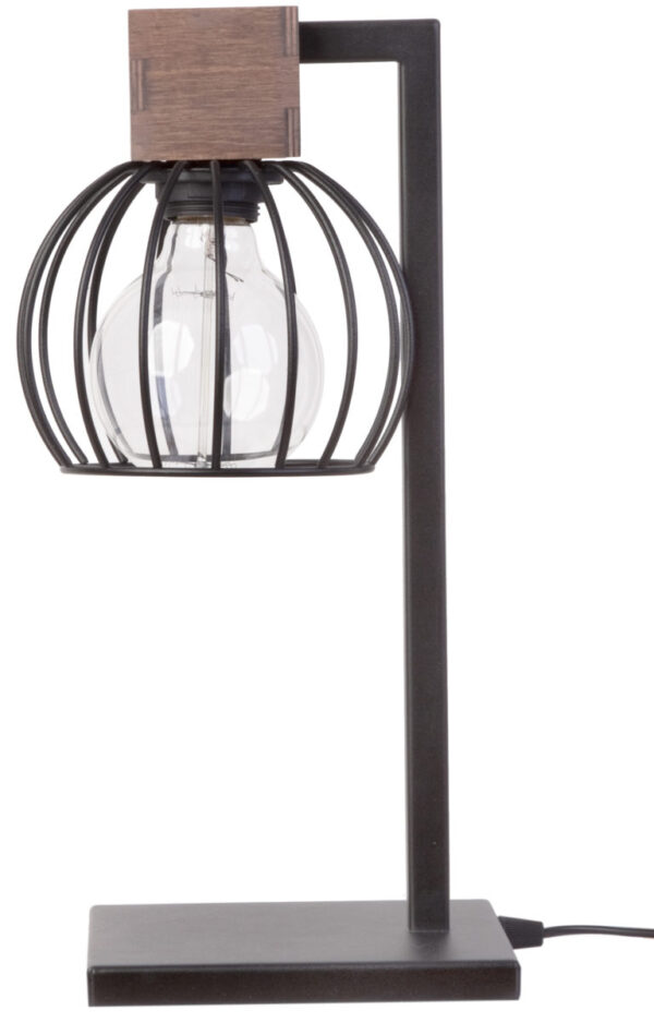 Lampa stołowa loftowa MILAN BRĄZOWY, 1 × E27 – Sigma Lighting 50120