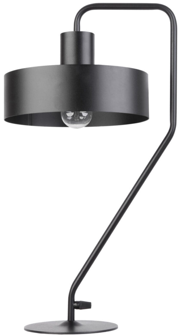 Lampa stołowa klasyczna VASCO czarny, 1 × E27 – Sigma Lighting 50118