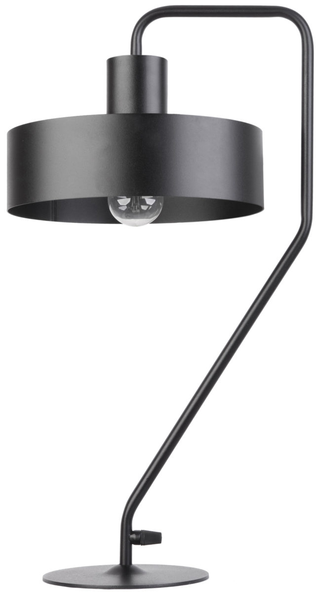 Lampa stołowa klasyczna VASCO czarny, 1 × E27 – Sigma Lighting 50118