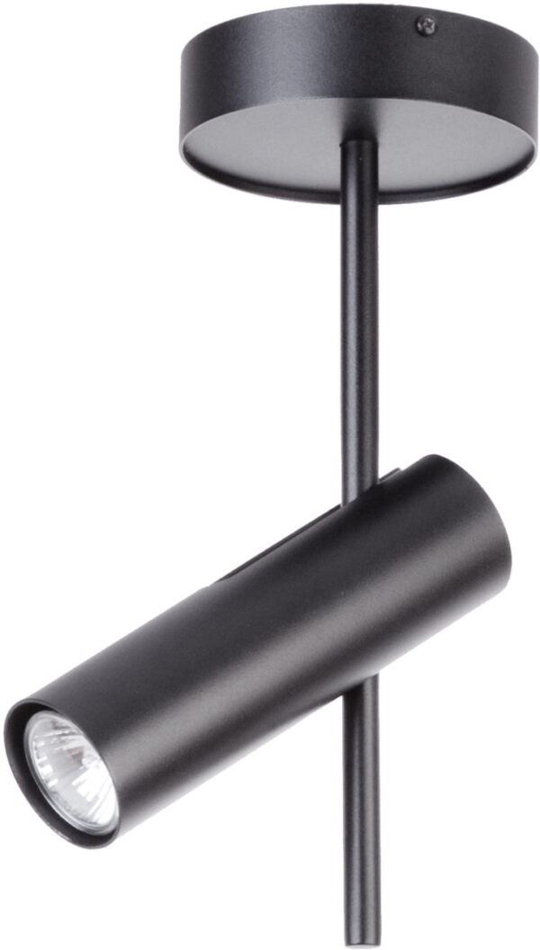 Kinkiet minimalistyczny LEDA 1 czarny, 1 × GU10 – Sigma Lighting 33106