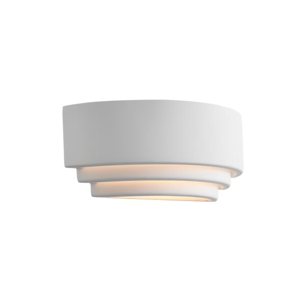 Kinkiet minimalistyczny Nordlux LANCIO OBLONG — biały, E14, 2412481001