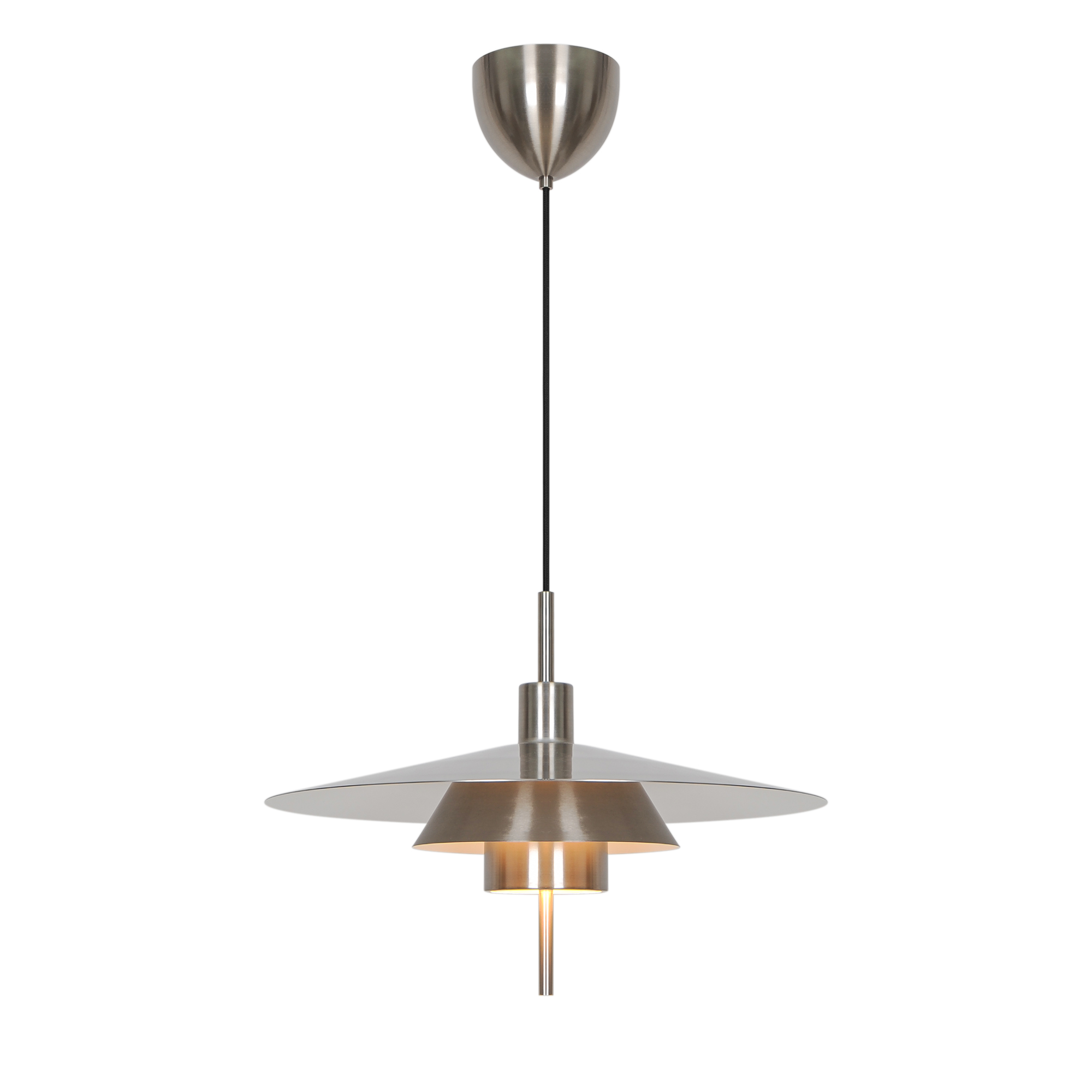 Lampa wisząca nowoczesna Design For The People LATIKA — chrom szczotkowany, E27, 2620133033