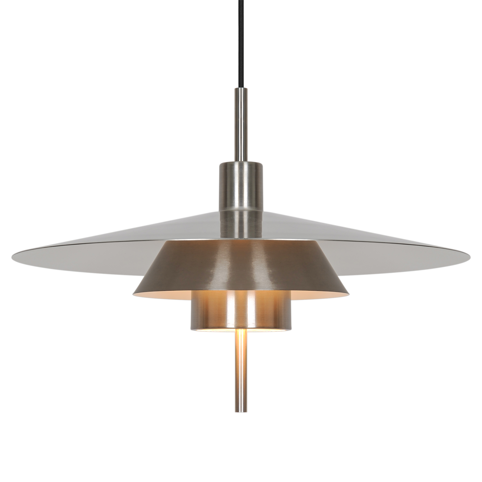 Lampa wisząca nowoczesna Design For The People LATIKA — chrom szczotkowany, E27, 2620133033 - obrazek 2