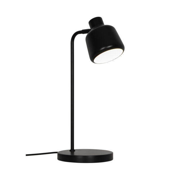 Lampa stołowa nowoczesna Nordlux LOUELLA — czarna, E14, 2612115003