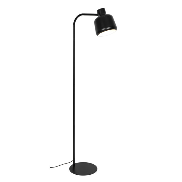 Lampa podłogowa nowoczesna Nordlux LOUELLA — czarna, E27, 2612134003
