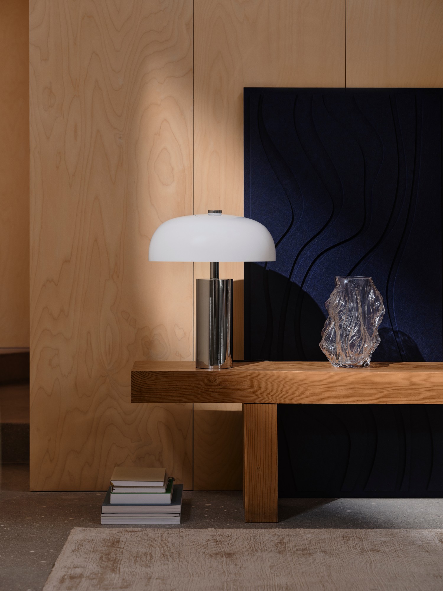 Lampa stołowa glamour Nordlux GABRIELLE — chromowana, E14, 2612435033 - obrazek 6