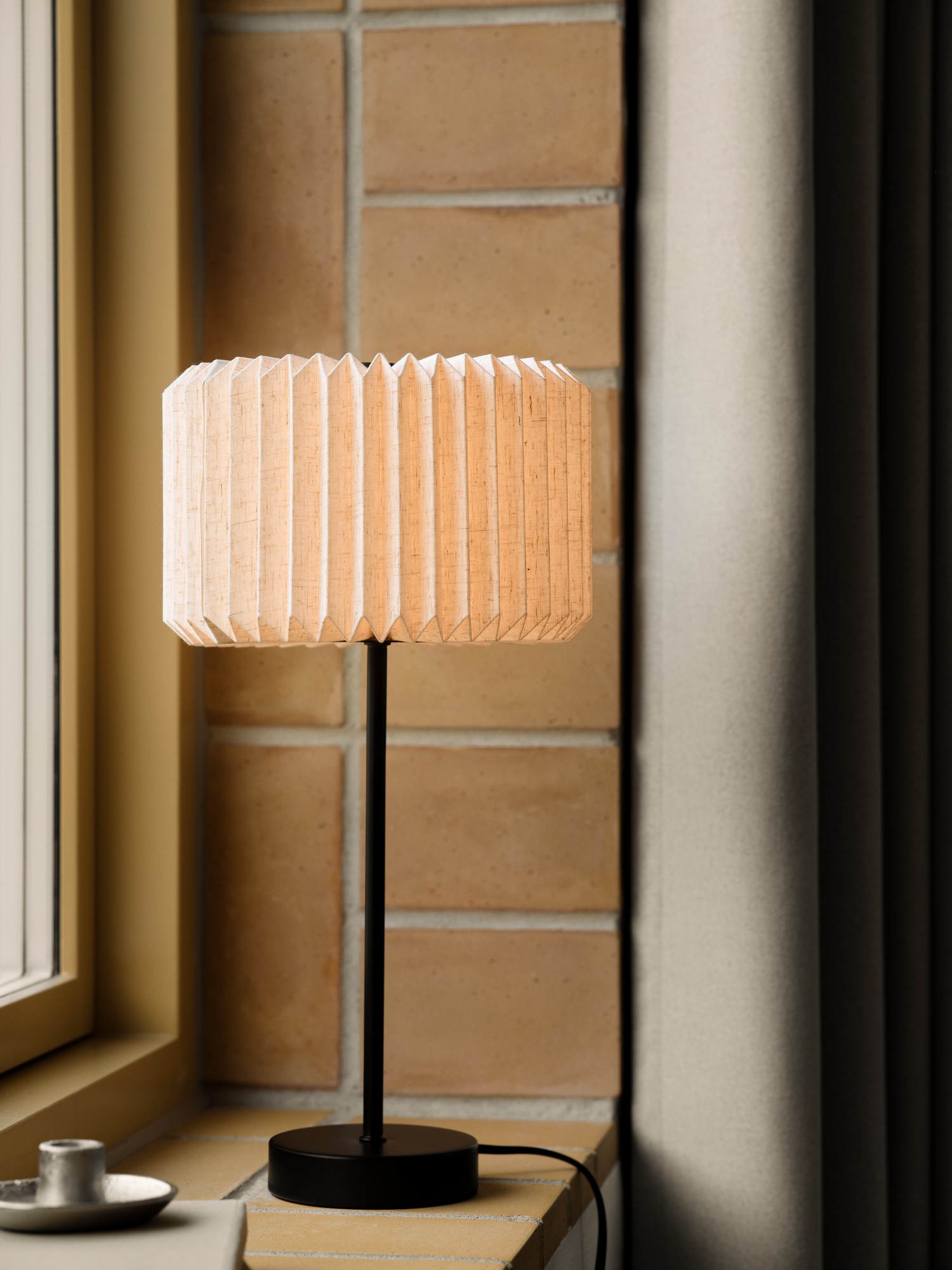Lampa stołowa retro Nordlux VIVIENNE — czarna, E27, 2612265003 - obrazek 5