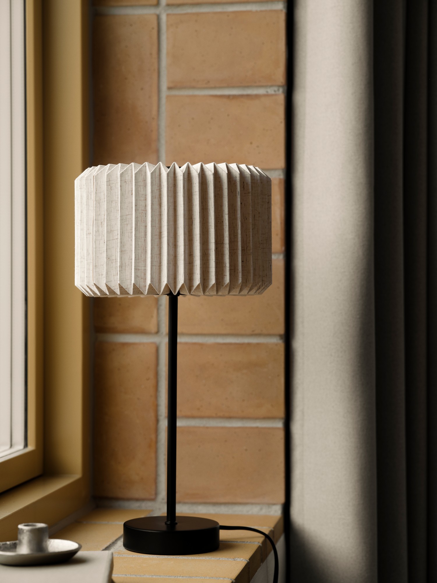 Lampa stołowa retro Nordlux VIVIENNE — czarna, E27, 2612265003 - obrazek 6