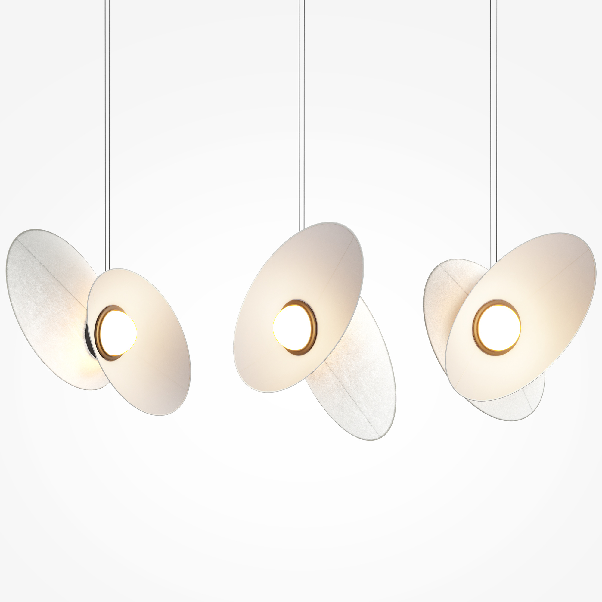 Lampa wisząca nowoczesna EVOLUTION MOD396PL-L10W3K, czarno-biała, LED 9 W 3000 K – Maytoni - obrazek 4