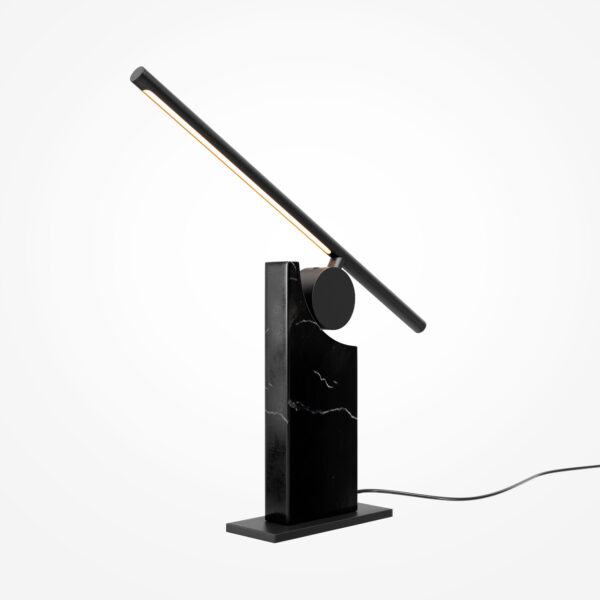Lampa stołowa nowoczesna MONUMENTO MOD467TL-L9B3K, czarna, LED 9 W 3000 K – Maytoni