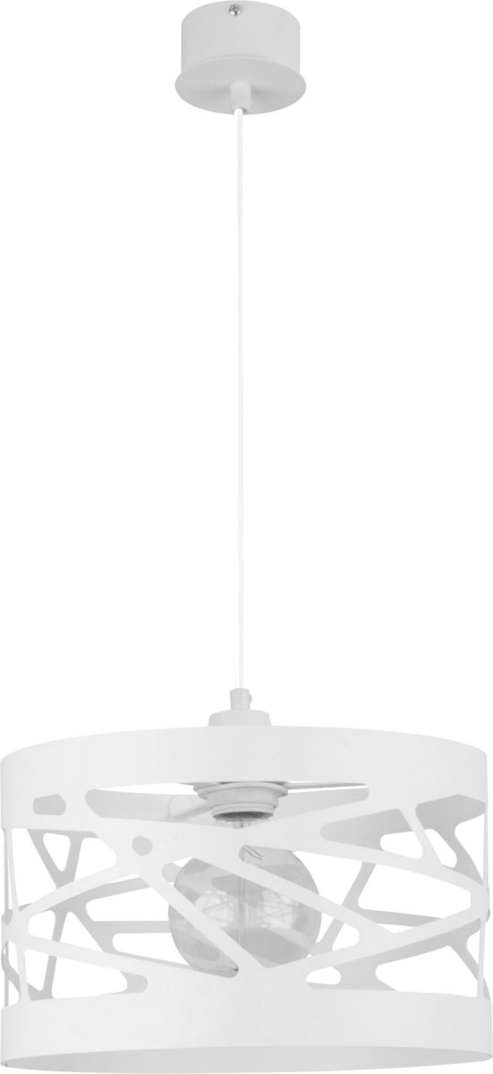 Lampa wisząca minimalistyczna MODUŁ FREZ M biały, 1 × E27 – Sigma Lighting 31080