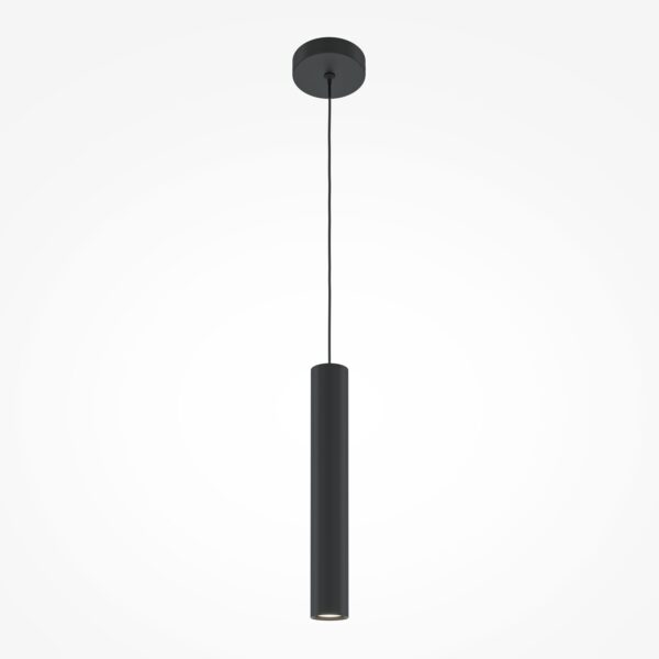 Lampa wisząca nowoczesna PRO FOCUS MOD161PL-01B1, czarna, 1×GU10 – Maytoni
