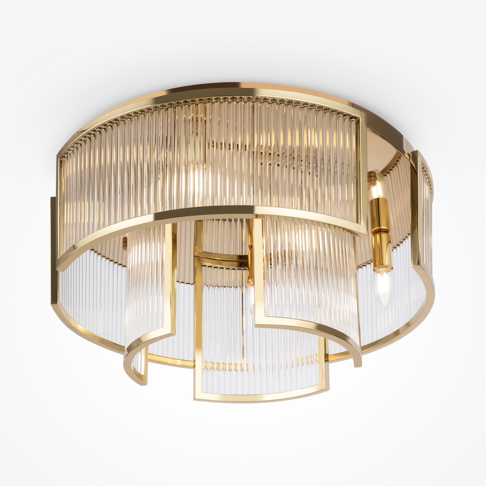 Lampa sufitowa nowoczesna FRAME MOD174CL-06G, złota, 6×E14 – Maytoni