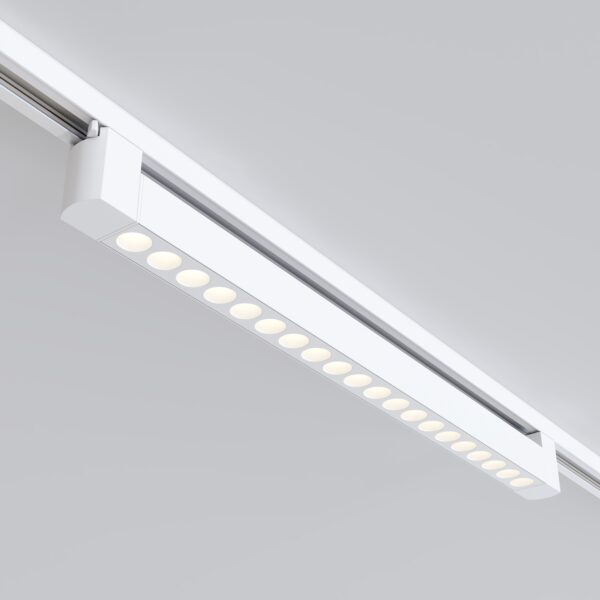 Oprawa liniowa do szyn 1-fazowych UNITY POINTS ROT TR010-1-20W3K-M-W, biała, LED 20 W 3000 K – Maytoni