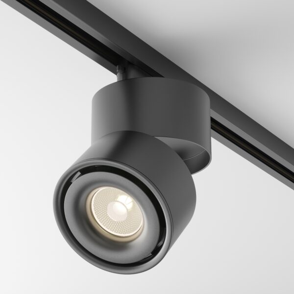 Oprawa do szyn 1-fazowych UNITY YIN TR084-1-15W3K-D-B, czarna, LED 15 W 3000 K – Maytoni