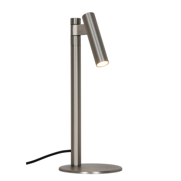 Lampa stołowa minimalistyczna Design For The People MAKOTO — chrom satynowy, G9, 2620075033