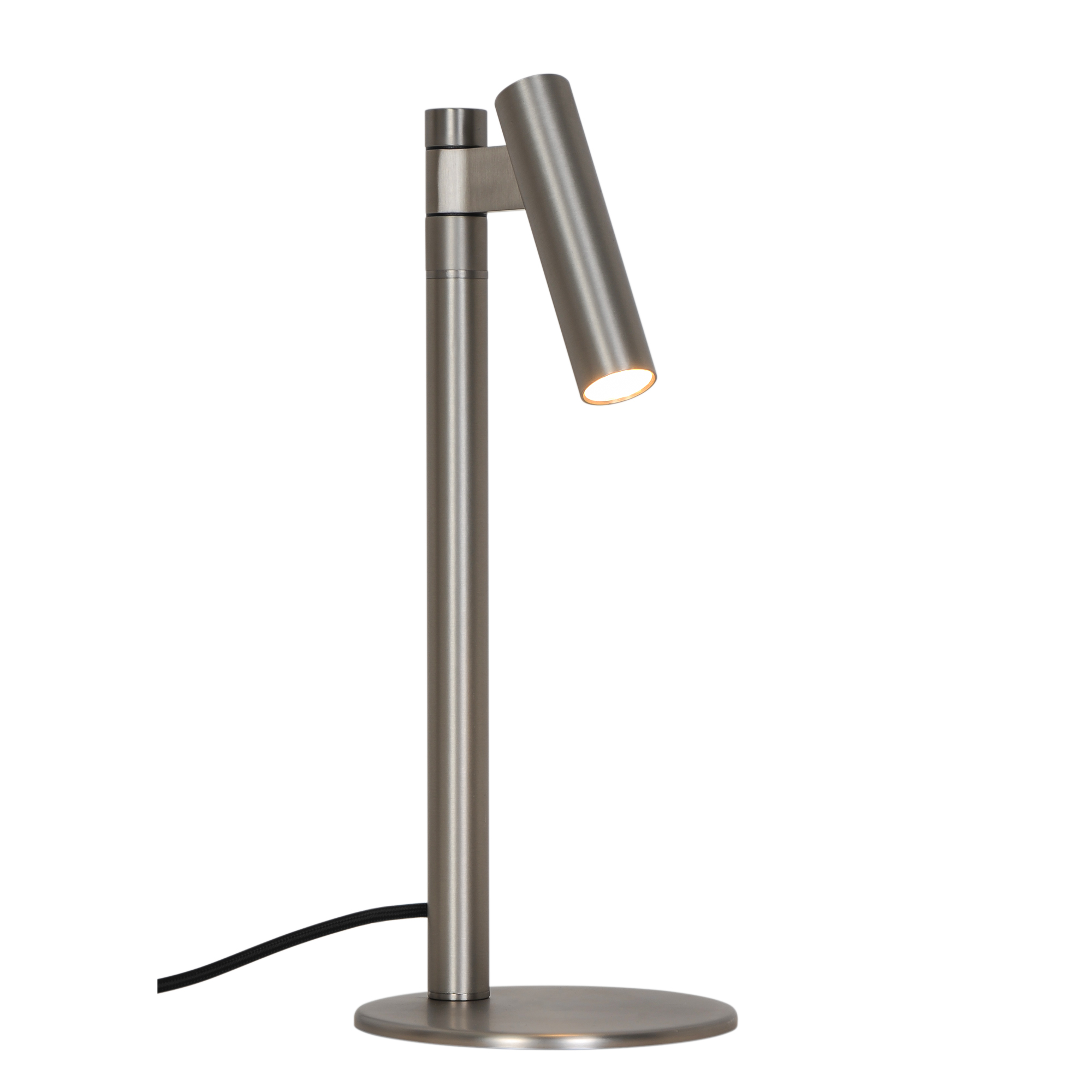 Lampa stołowa minimalistyczna Design For The People MAKOTO — chrom satynowy, G9, 2620075033