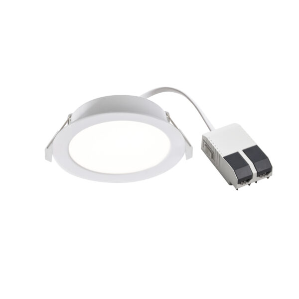 Oprawa wpuszczana minimalistyczna Nordlux MANACOR 12 — biała, LED, 2610010001