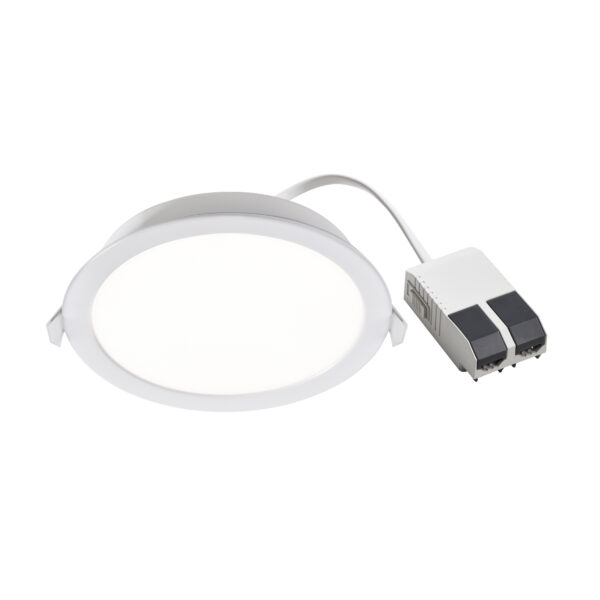 Oprawa wpuszczana minimalistyczna Nordlux MANACOR 18 — biała, LED, 2610020001