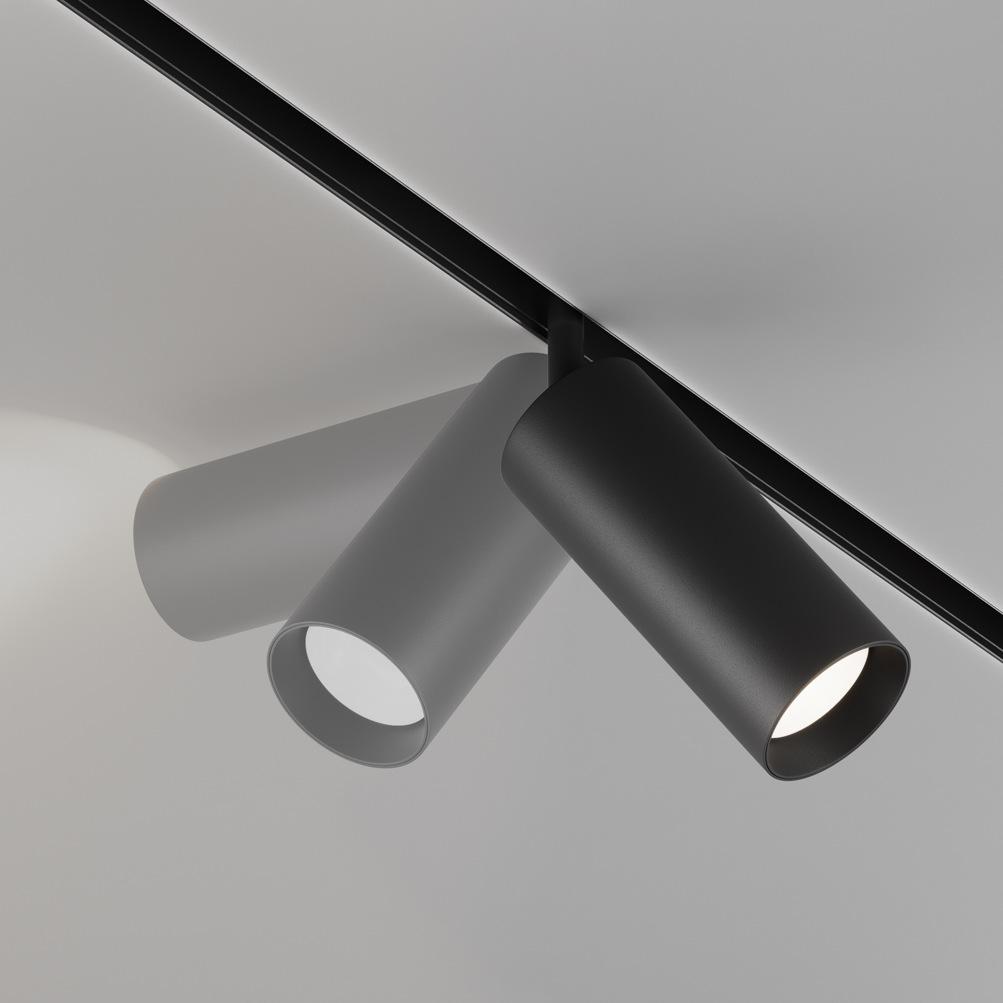 Reflektor do szyn magnetycznych EXILITY FOCUS LED TR032-4-20W3K-S-DS-B, czarny, 20 W – Maytoni - obrazek 4