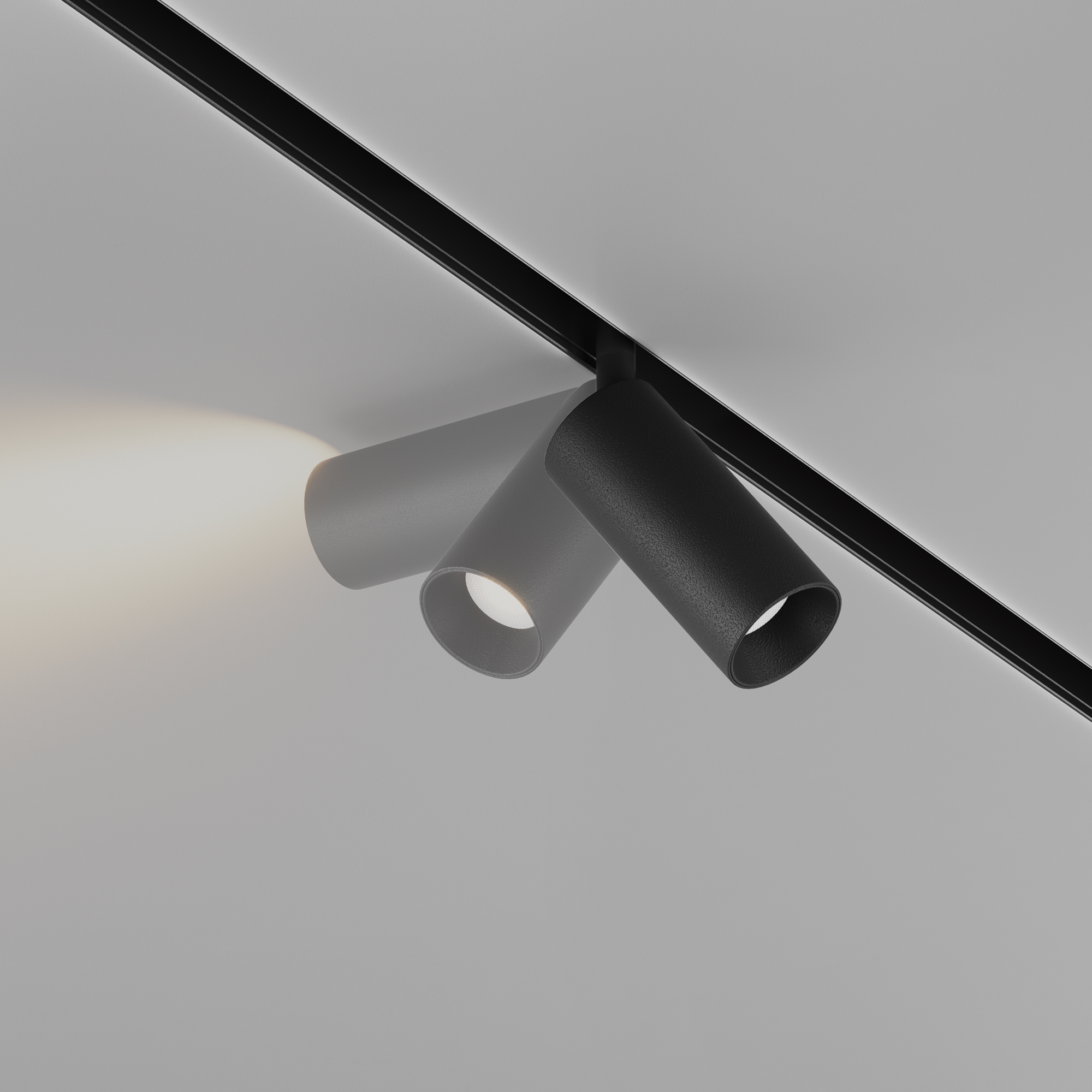 Reflektor do szyn magnetycznych EXILITY FOCUS LED TR032-4-5W3K-S-DS-B, czarny, 5 W – Maytoni - obrazek 4