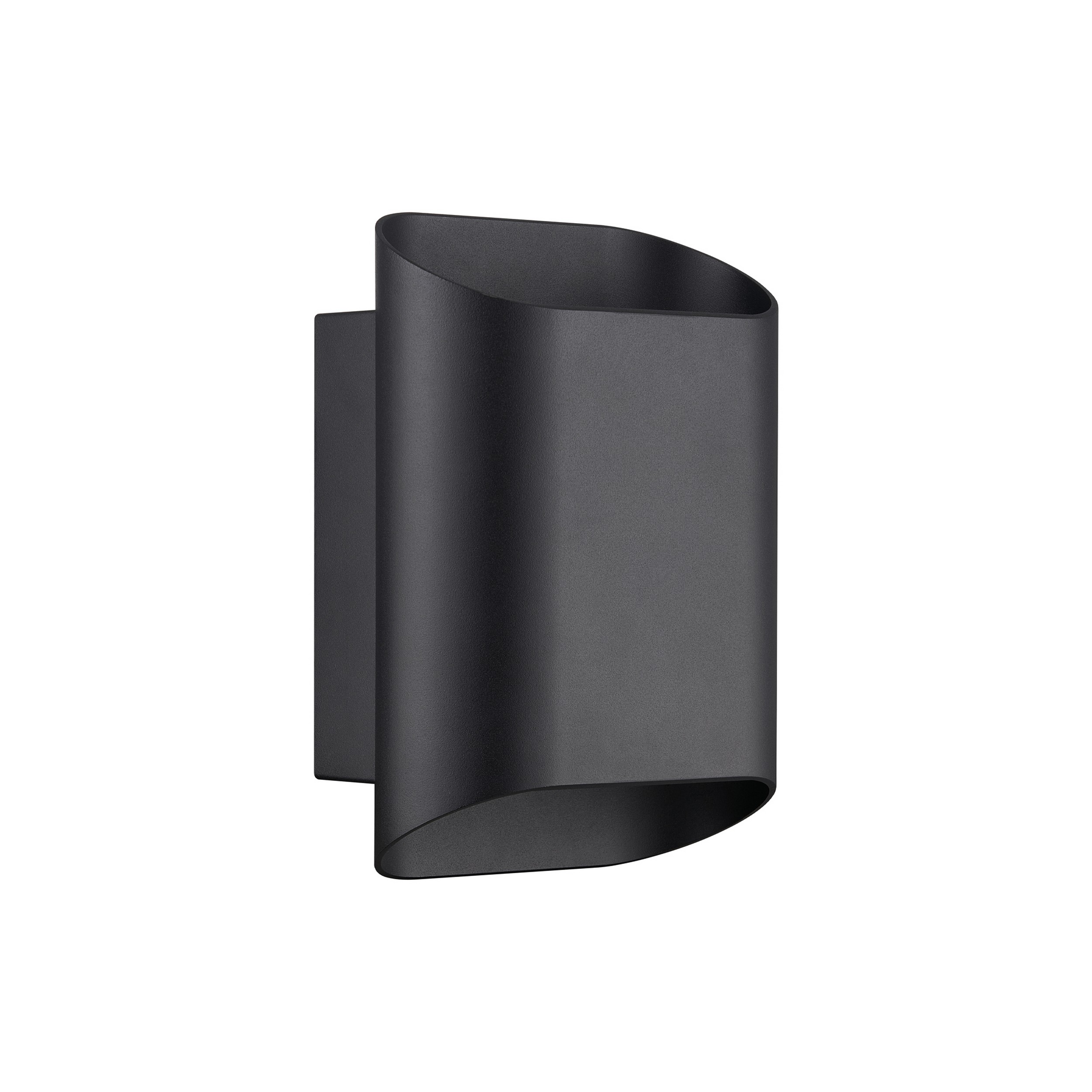 Kinkiet zewnętrzny minimalistyczny Nordlux NICO 22 ROUND MAXI — czarny, GU10, 2618191003 - obrazek 2