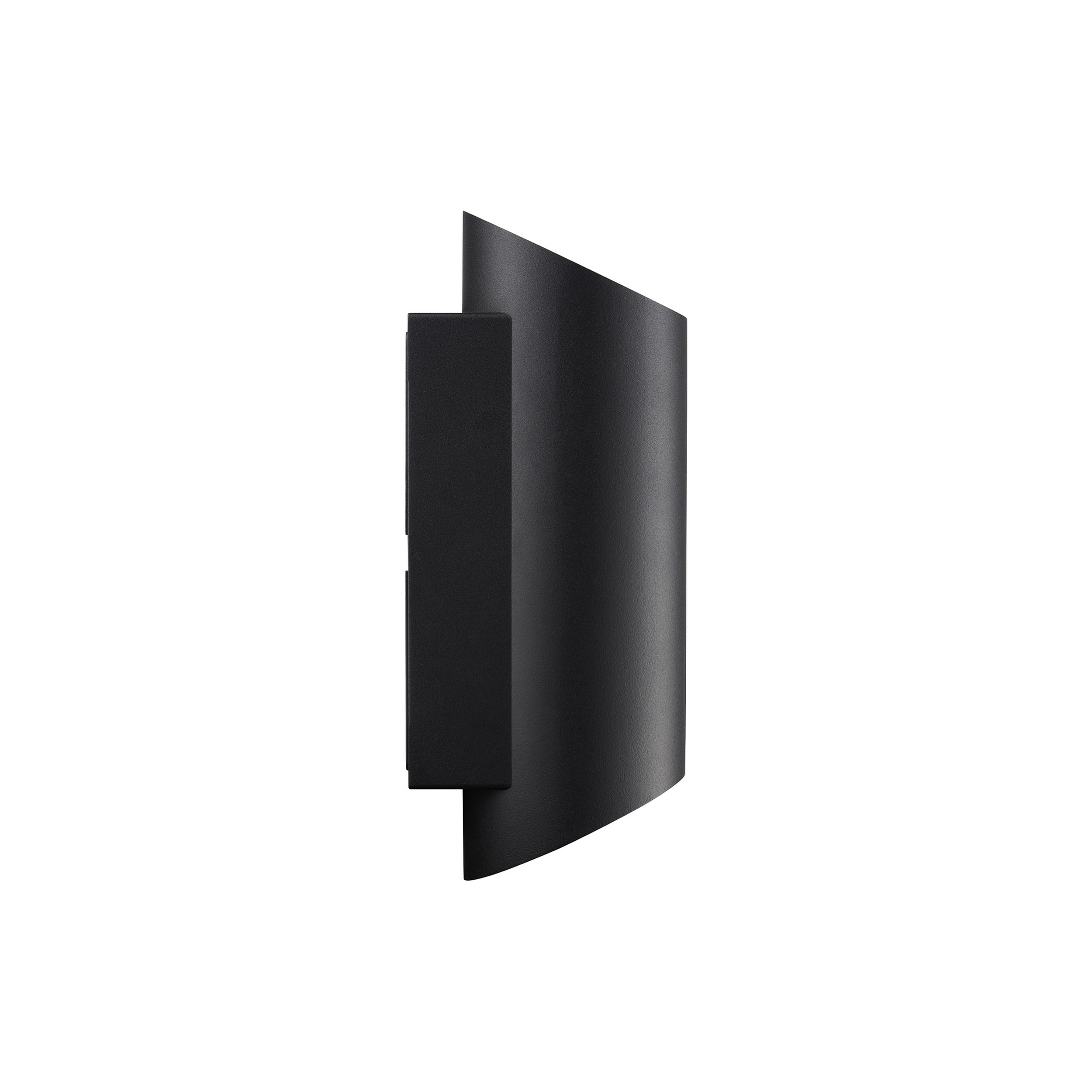 Kinkiet zewnętrzny minimalistyczny Nordlux NICO 22 ROUND MAXI — czarny, GU10, 2618191003 - obrazek 4