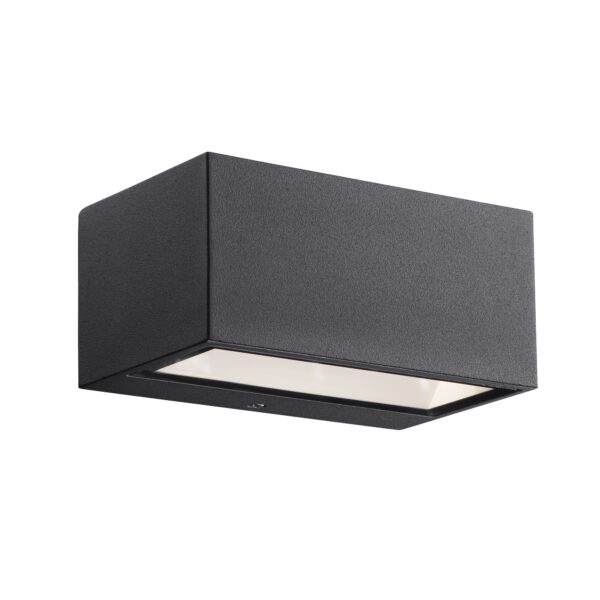Kinkiet zewnętrzny minimalistyczny Nordlux NENE — czarny, LED, 872723