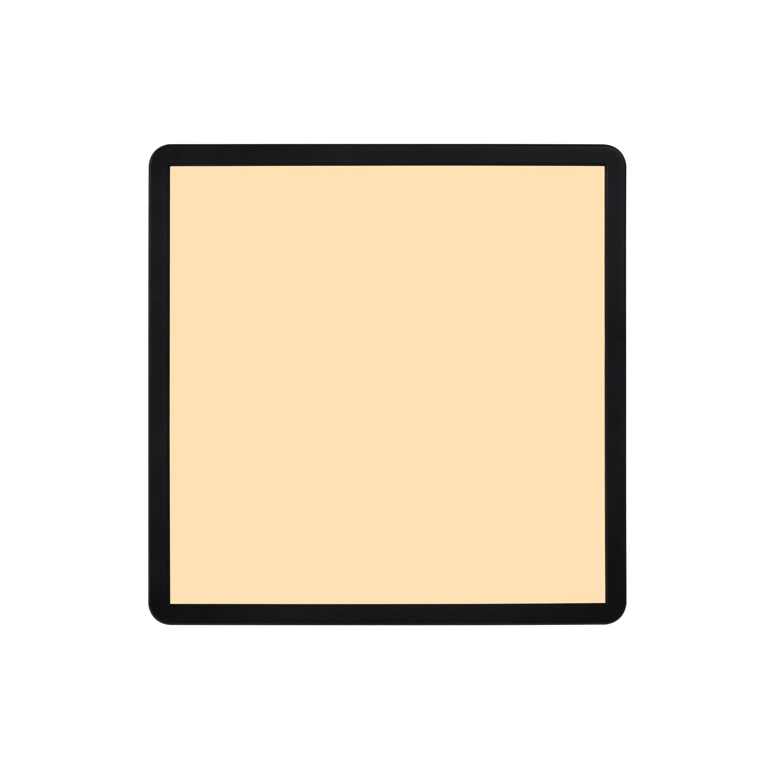 Plafon zewnętrzny minimalistyczny Nordlux OJA 29 SQUARE — czarny, LED, 2618356103