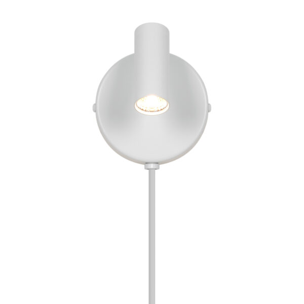 Kinkiet minimalistyczny Nordlux OMARI ROUND — biały, LED, 2612501001