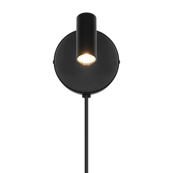 Kinkiet minimalistyczny Nordlux OMARI ROUND — czarny, LED, 2612501003