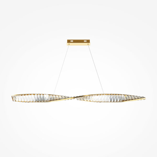 Lampa wisząca nowoczesna KRONE P097PL-L36BS3K, mosiądz, LED 36 W 3000 K – Maytoni