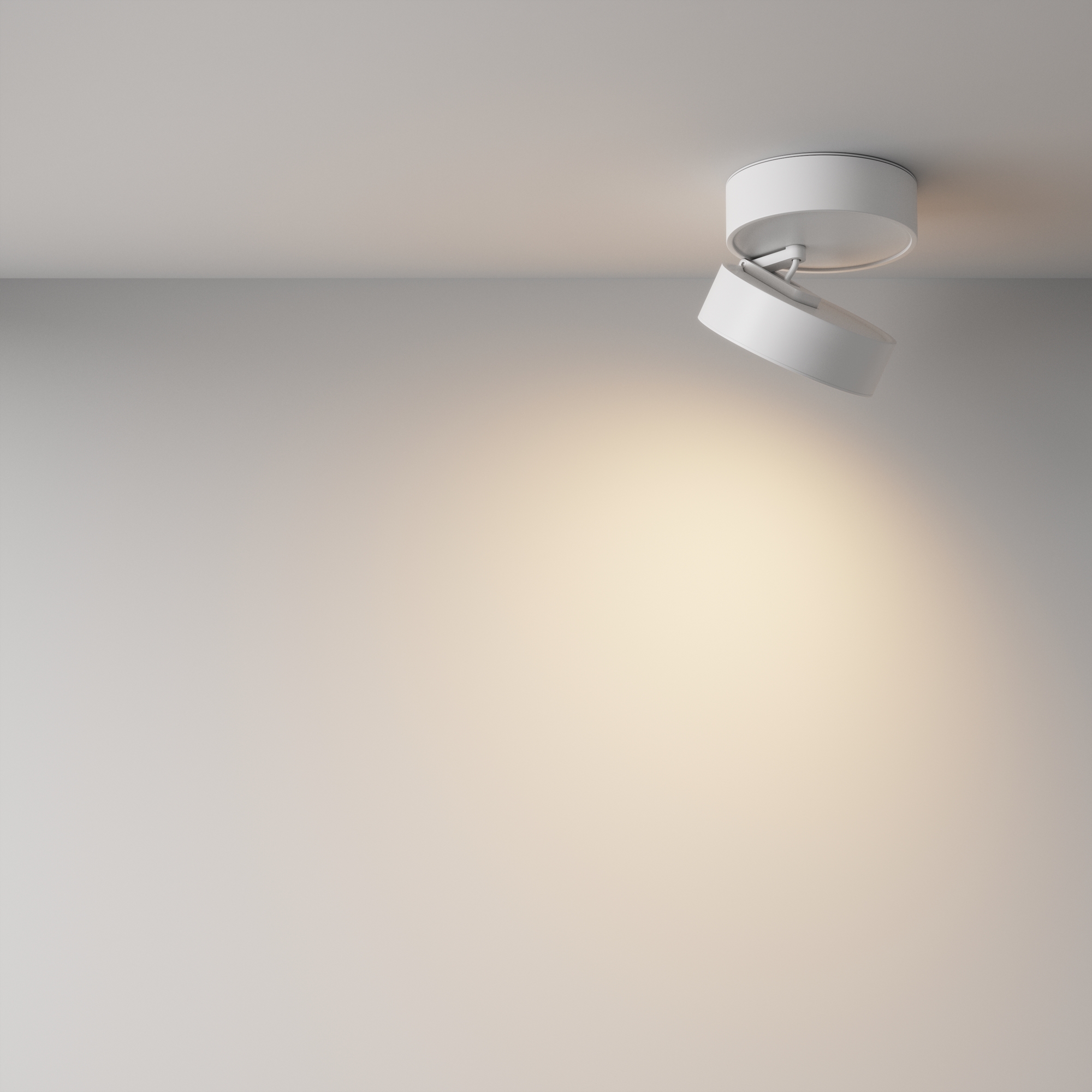 Oprawa sufitowa natynkowa ONDA C024CL-18W3K-W-1, biała, LED 18 W 3000 K – Maytoni - obrazek 2