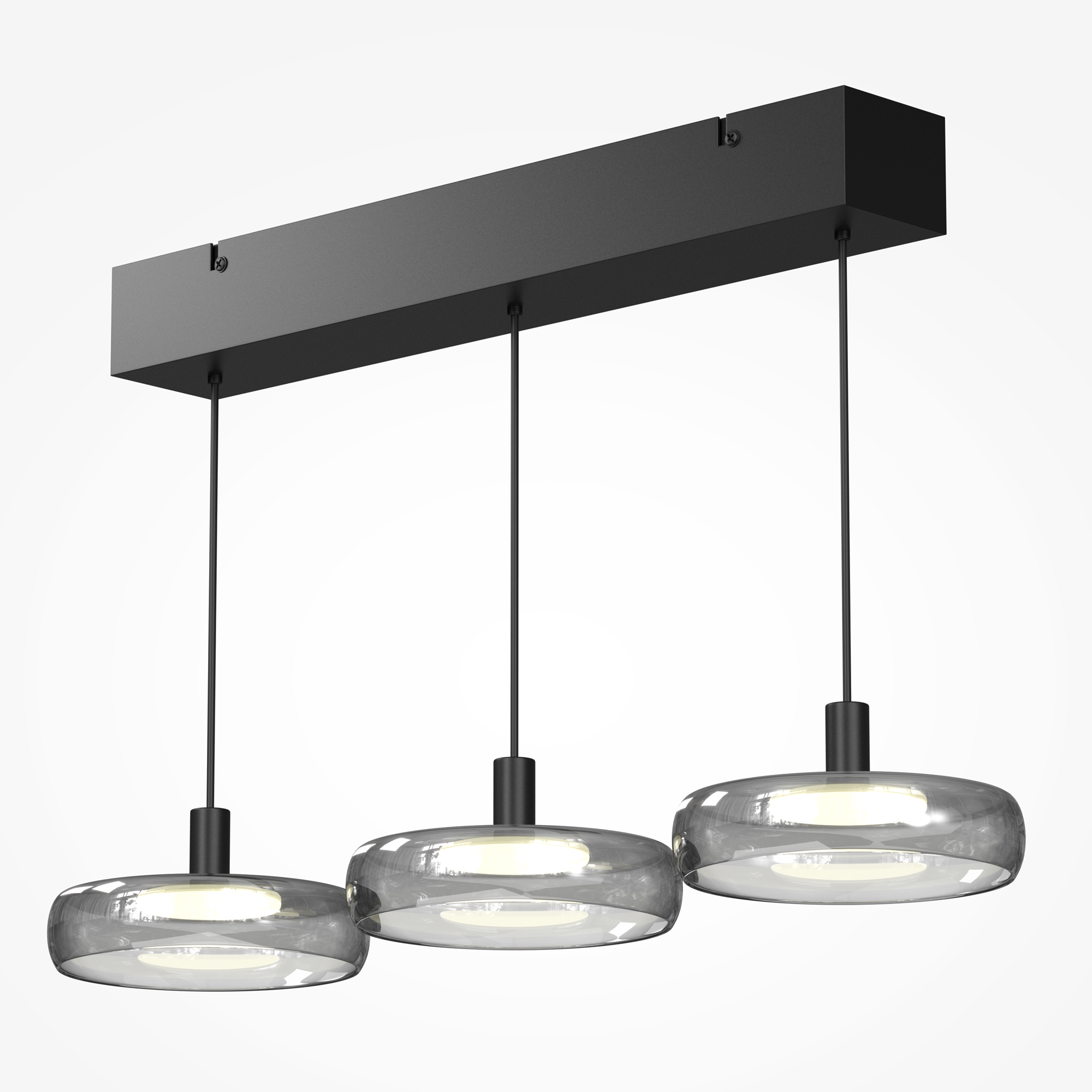 Lampa wisząca nowoczesna FLOAT MOD498PL-L25BK1, czarna, LED 25 W 3000 K – Maytoni - obrazek 2